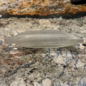 Frosted Glass banana  - Frosted Clear